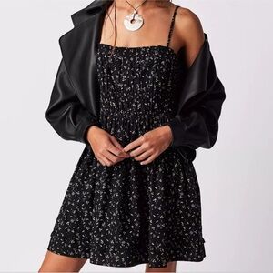 Free People Gabby Ditzy Floral Mini Dress Large